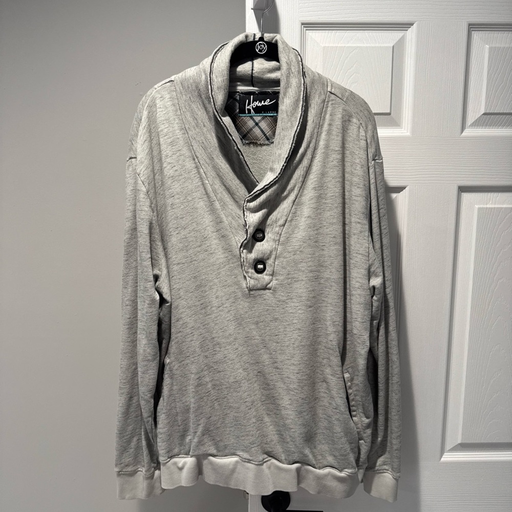 Howe Sweatshirt Mens XL Grey Extremely Soft Y2K